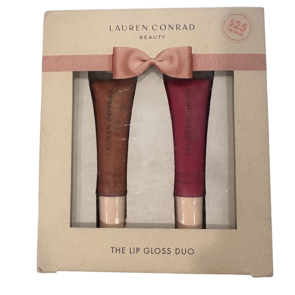 LC Lauren Conrad Lip Gloss Duo - Dawn & Raspberry